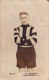 1923 Magpie Portraits of Our Leading Footballers #23 Harold Chesswas Front